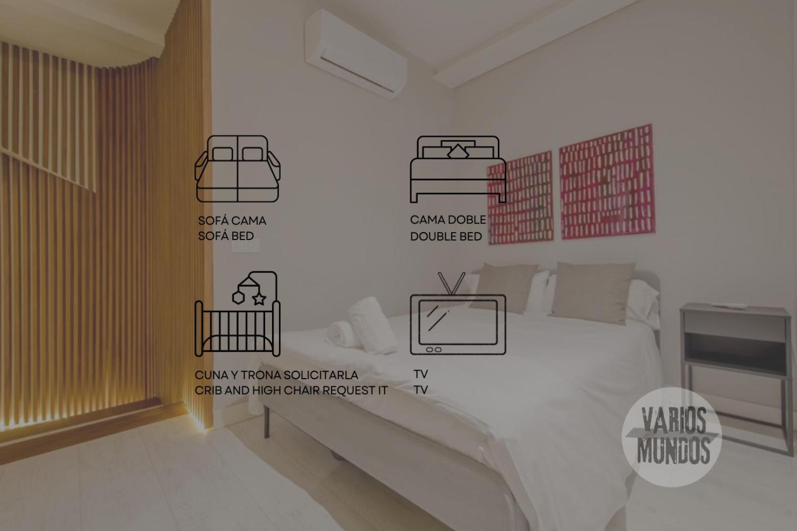 Apt Con Estilo - 5Pax En Zona Tirso-Centro E1 Madrid Exteriör bild